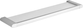 Mexen Adox, nástenna sklenená polička, chrómová, 7018237-00