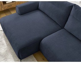 Tmavomodrá rohová pohovka Aden – Bobochic Paris