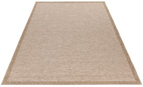 Obsession, Kusový koberec My Oslo 708 Taupe - na von aj na doma, 160x230, hnedá, chodba / predsieň