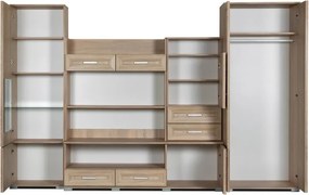 Obývacia stena Paulina, sonoma