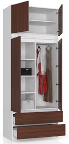 Nadstavba na skriňu Sashka  (biela + wenge). Vlastná spoľahlivá doprava až k Vám domov. 1069955