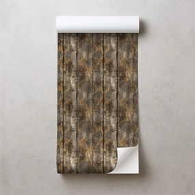 Samolepiaca fototapeta rustikálne drevené dosky