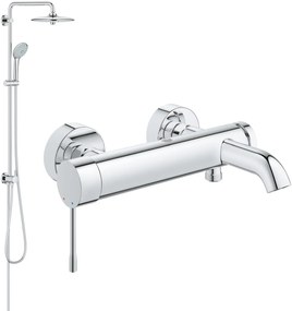 Set sprchová súprava Grohe Euphoria 27421002, vaňová/sprchová batéria Grohe Essence 33624001