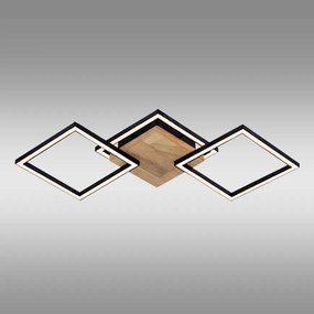 Stropné svietidlo Alma 3K WOOD AC-AL3KWOL 20W PL3