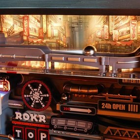 RoboTime 3D mechanická skladačka guľôčkovej dráhy Mesto minulosti