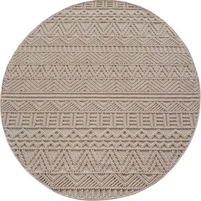 Kusový koberec Helix 2202 beige kruh, 120x120, béžová, chodba / predsieň, Ayyildiz