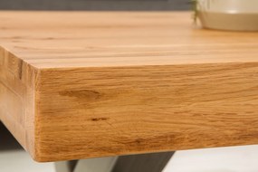 Konferenčný stôl 38808 110x60cm Masív drevo Divoký Dub