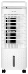 Sencor - Mobilný ochladzovač vzduchu s LED displejom 3v1 45W/230V biela + DO