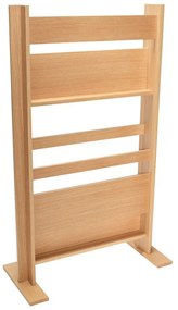 Paraván v dekore duba v prírodnej farbe Forma – Hübsch