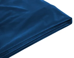 Poťah na posteľ 180x200 cm Futti (tmavomodrá). Vlastná spoľahlivá doprava až k Vám domov. 1010328