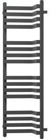 Mexen Loop, kúpeľňový radiátor 1250 x 375 mm, 666 W, grafitová, W129-1250-350-00-66