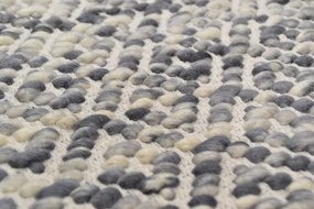 Koberec TOM TAILOR SMOOTH COMFORT DIAMOND sivý