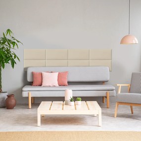 Zástena za gauč - Obdĺžnik - 50x30cm Farba: Krémová, Rozmer: 50x30