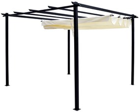Jokomisiada Záhradná PERGOLA Para Sole ESTIVO 3x3x2,4m Vodotesná strecha SP0835