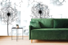 Samolepiaca tapeta púpava na nezvyčajnom pozadí