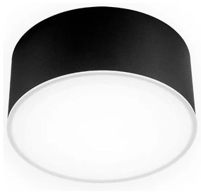 LED2 - LED Stropné svietidlo BUTTON LED/12W/230V CRI 90 čierna W2810