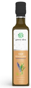 Green idea Yzopový sirup - trstinový 250 ml