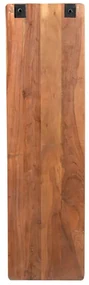 furniture-nabytek.cz - Masívna kúpeľňová skrinka Kalkata z recyklovaného dreva, lakovaná, viacfarebná – 35×35×125 cm
