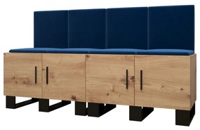 Predsieňová zostava Amanda 20 (dub artisan + modrá). Vlastná spoľahlivá doprava až k Vám domov. 1086033