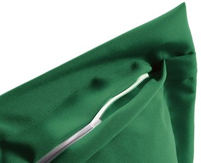 Biante Dekoračná obliečka na vankúš s lemom Rongo RG-056 Zelená 50 x 60 cm