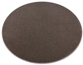 Koberec ETON PLUS mocca / hnedý kruh