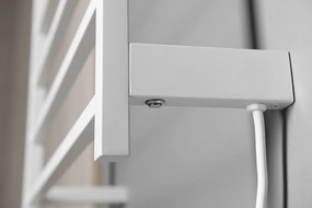 Sapho Sapho, ELZOR Elektrický sušiak uterákov 500x470mm, 60W, biela matná, EB500