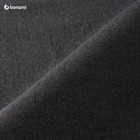 Antracitová čalúnená dvojlôžková posteľ s úložným priestorom s roštom 140x200 cm Mattis – Meise Möbel