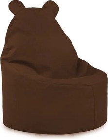 Detské kreslo Sako TEDDY – mäkké plyšové kreslo pre najmenších Farba: Modrý