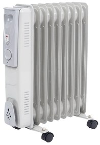 Elektrický olejový radiátor NB-1011 2000 W - biela
