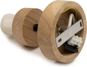 Brilagi - Prisadené stropné svietidlo PARTY 1xE27/60W/230V pr. 10 cm dub
