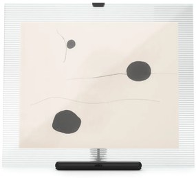 Čierny sklenený stojací rámček 26x30,5 cm Flute – Umbra