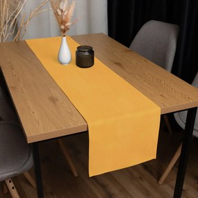 Biante Dekoračný behúň na stôl BKW-211 Horčicové žíhanie 20x120 cm