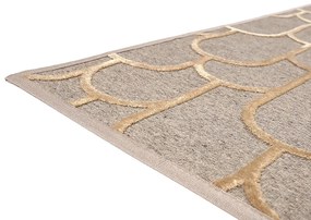 VM-Carpet | Koberec Paanu - Béžovo-zlatá / 80x150 cm