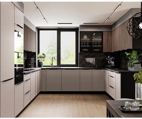 Rohová kuchynská linka Arona/Monza 375x325x225