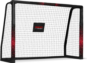 Neo-Sport Futbalová bránka 180 x 120 x 60 cm NS-463 čierno-červená