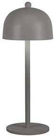LED stmievateľná dobíjacia stolná lampa LED/1W/5V 3000-6000K 1800 mAh sivá