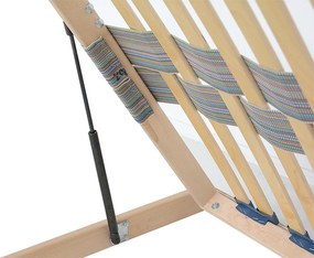 FINES Lamelový rošt Double klasik s pneumatickým bočným výklopom 90x200 cm