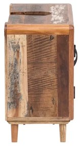 furniture-nabytek.cz - Masívna umývadlová skrinka Calcutta II z recyklovaného dreva, lakovaná, viacfarebná – 70×35×60 cm