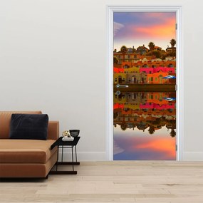 Fototapeta na dvere - Miesto na letné kúpanie (95x205cm)