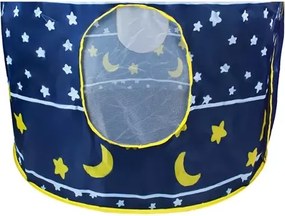 KRUZZEL Detský stan v tvare paláca - Kruzzel - modrý