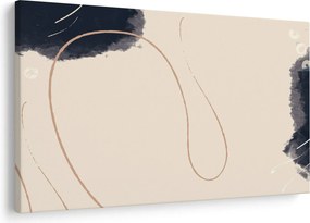 Obraz - Béžová abstrakcia (90x60 cm)