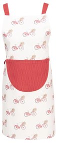 Kuchynská bavlnená zástera pre dieťa Red Bicycle - 48 * 56 cm
