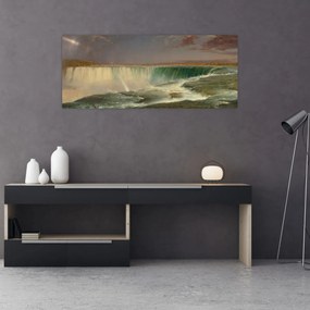 Obraz - Frederic Edwin Church, Niagara, reprodukcia (120x50 cm)