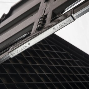 Keeeper Skladací nákupný vozík Olli 45 l Black, 45 l