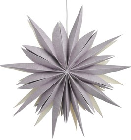 Watt & Veke Závesná svietiaca hviezda Fiona Lavendel 65 cm