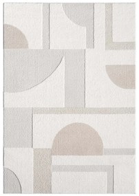Dekorstudio Moderný koberec LOUNGE 9992 - krémový Rozmer koberca: 120x170cm
