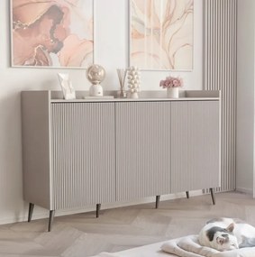 Moderná komoda CONNER kašmír 150 cm