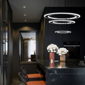 Toolight Toolight, LED stropné osvetlenie 46cm, G040-3CP, čierna, OSW-06307