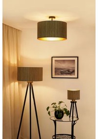 Brilagi - Prisadený luster BOSTON ROLLER 1xE27/15W/230V pr. 45 cm hnedá/zlatá