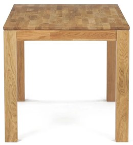Jedálenský stôl 140 x 80 cm, dub, L